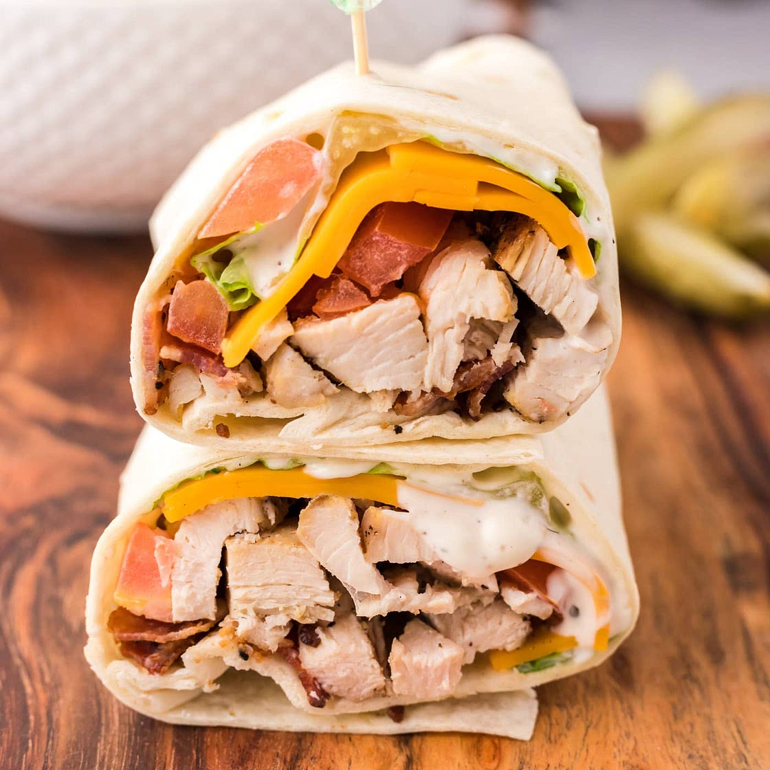 Chicken Bacon Ranch Wrap
