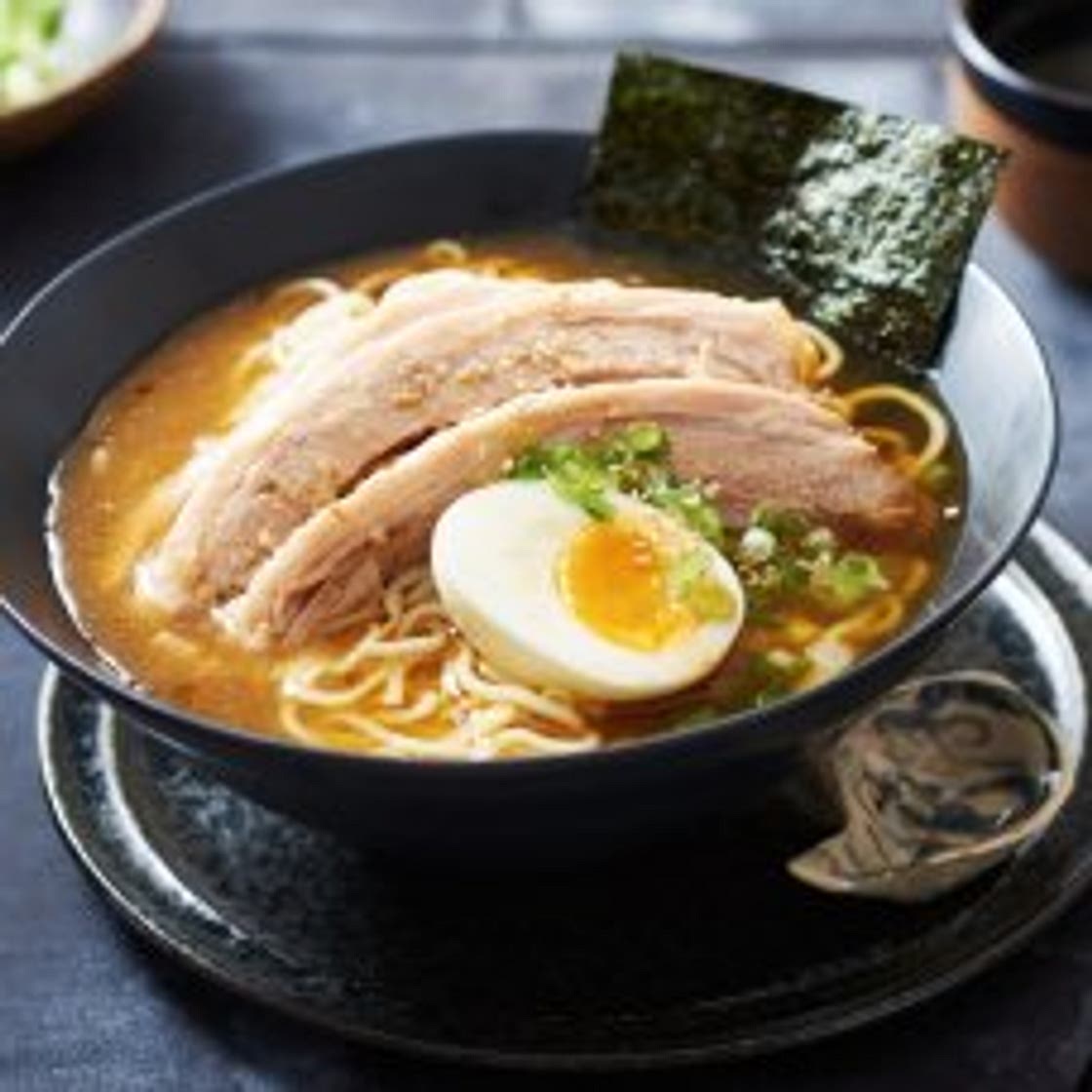Slow-cooker pork belly ramen