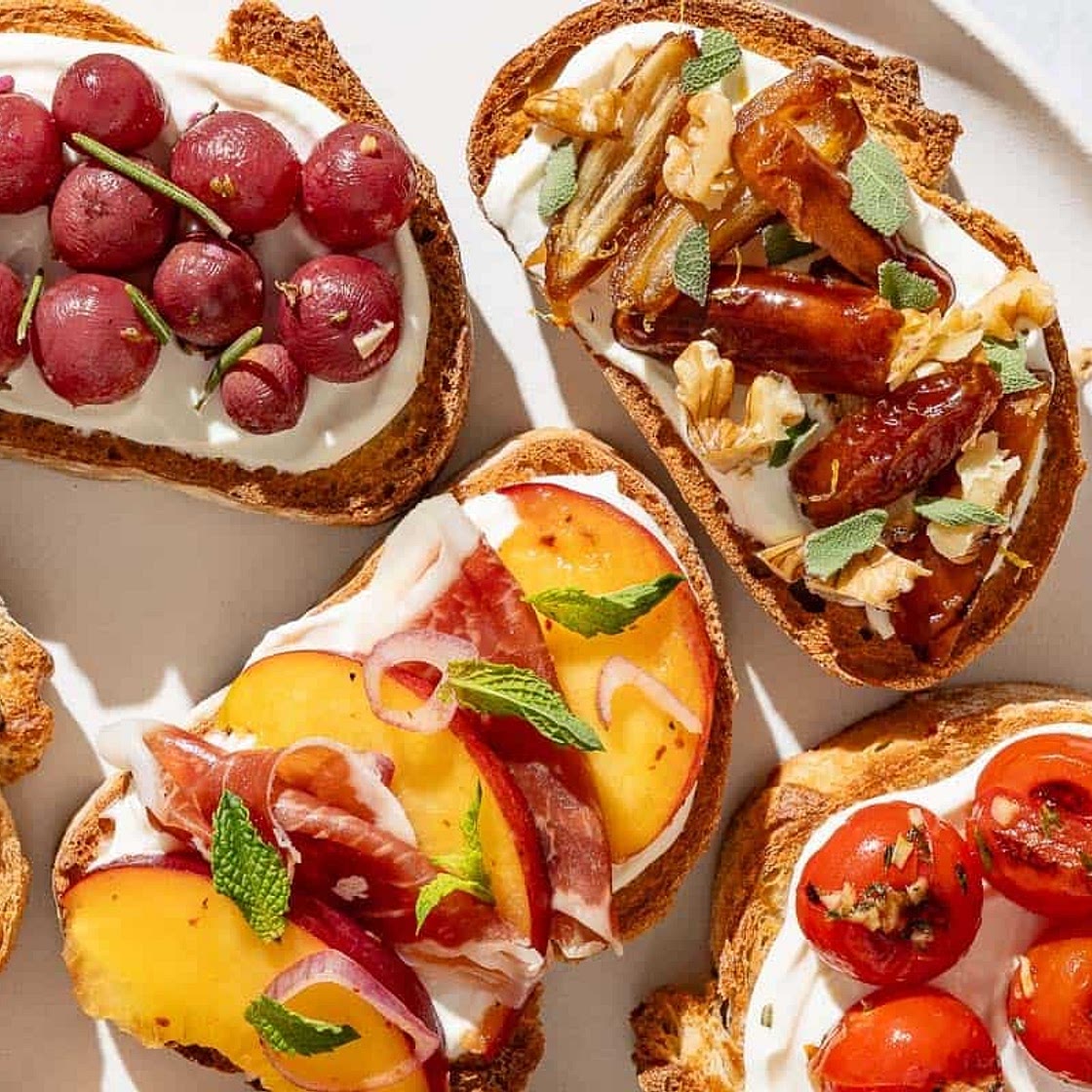 Ricotta Toast with 6 Easy Ways to Top It