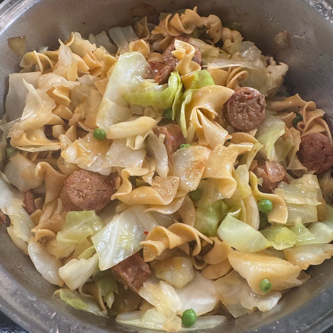 Polish Cabbage and Noodles, Haluski