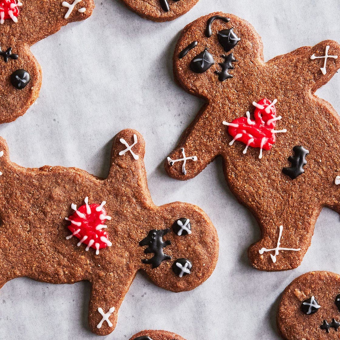 Halloween Voodoo Gingerbread Men