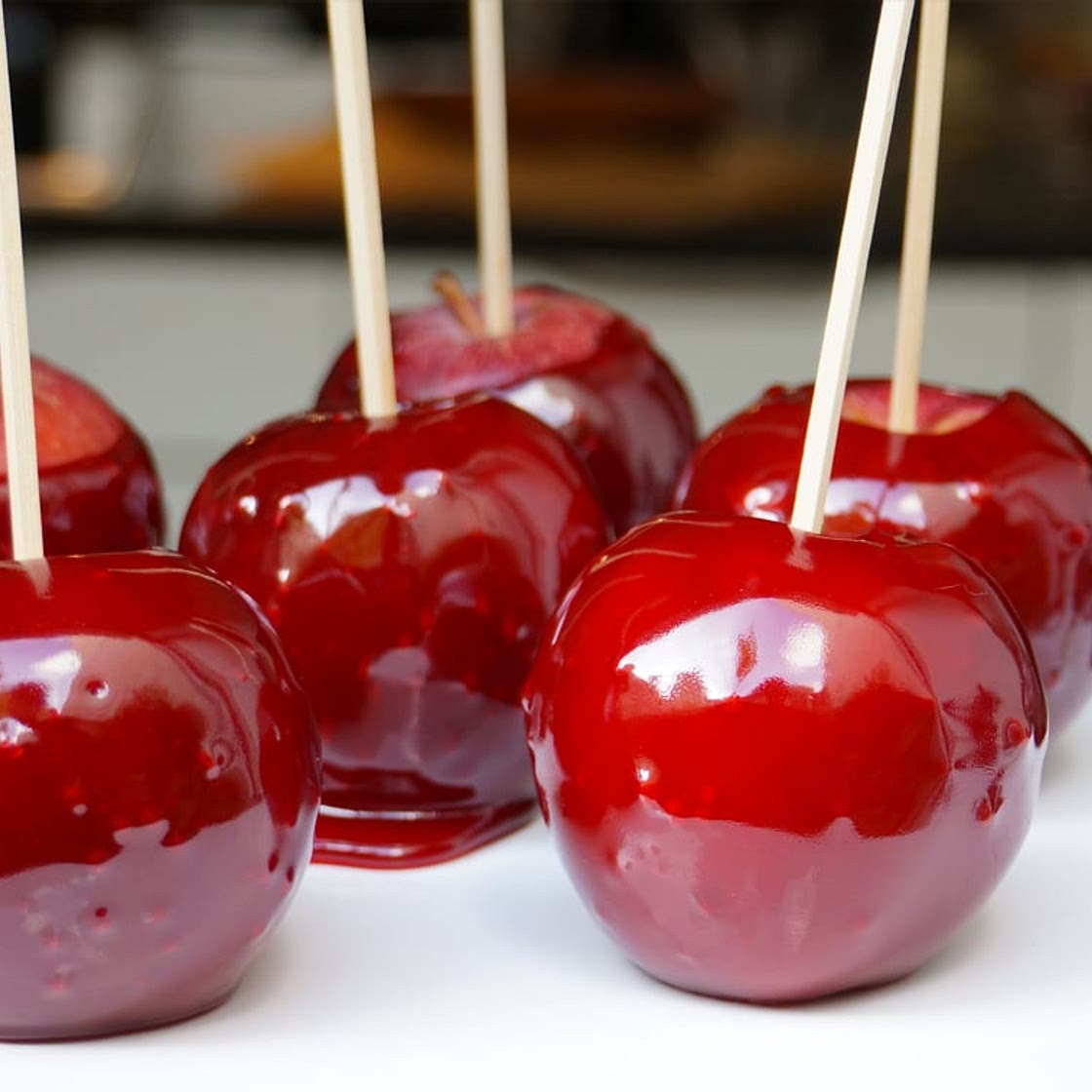 Pommes d’amour comme à la fête