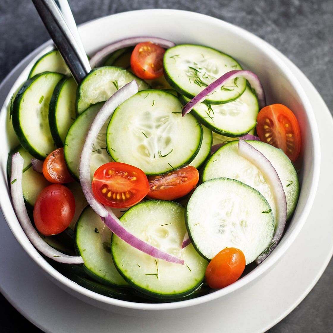 Cucumber Vinegar Salad