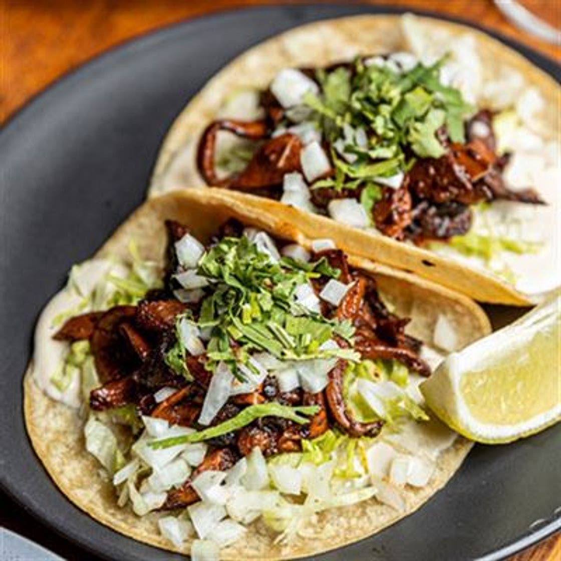 Mushroom Adobo Tacos - Chef Recipe by JC Miranda