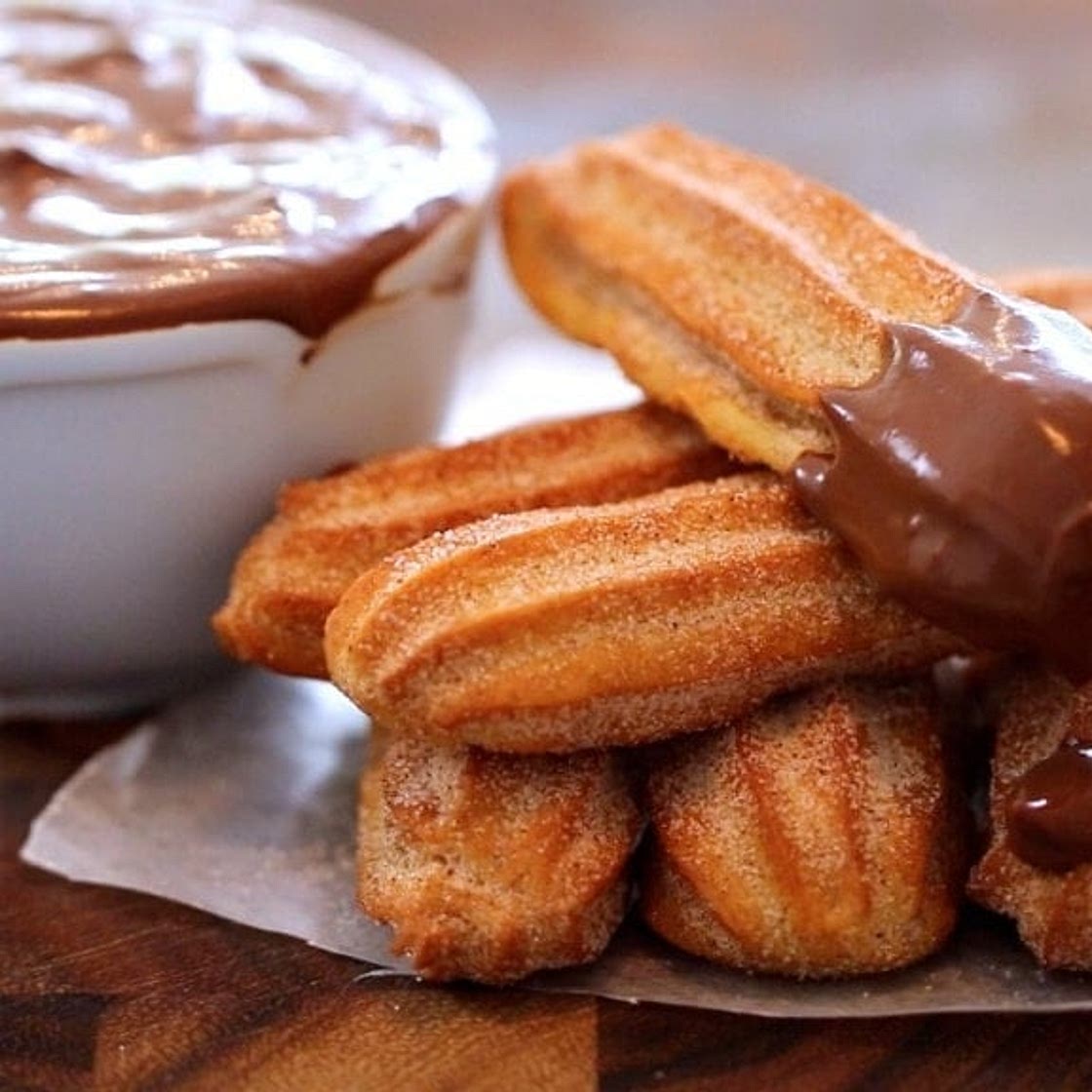 Homemade Baked Churros Recipe