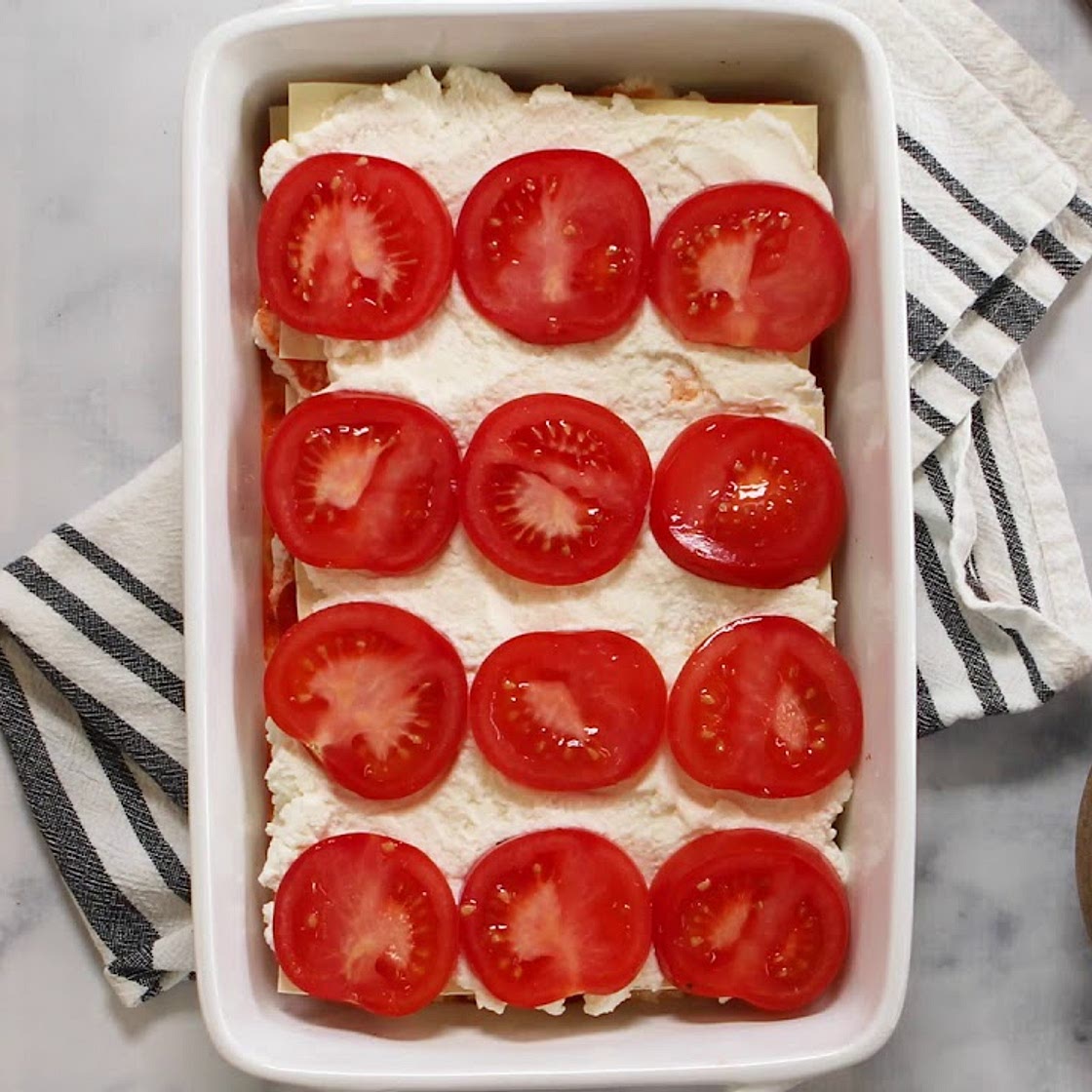 Easy Three Cheese Lasagna