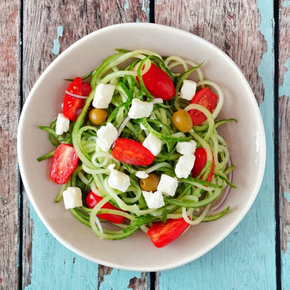 Greek Cucumber Noodles