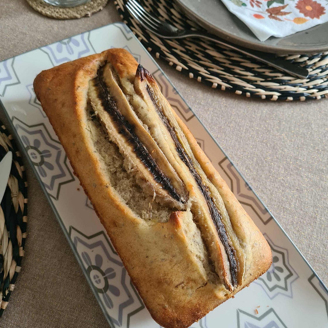 Banana Bread Graines de Chia