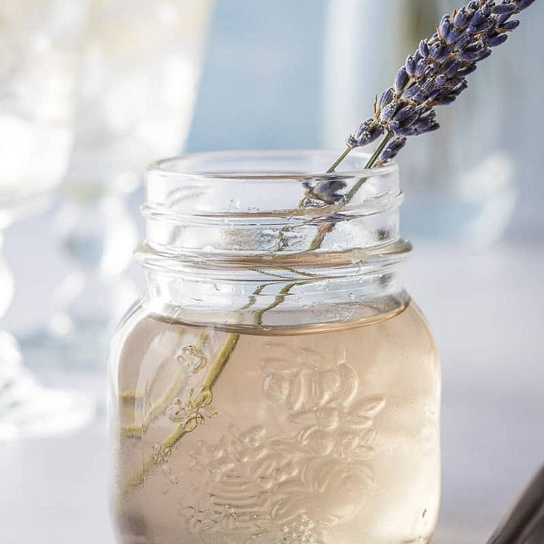 Lavender Vanilla Bean Simple Syrup