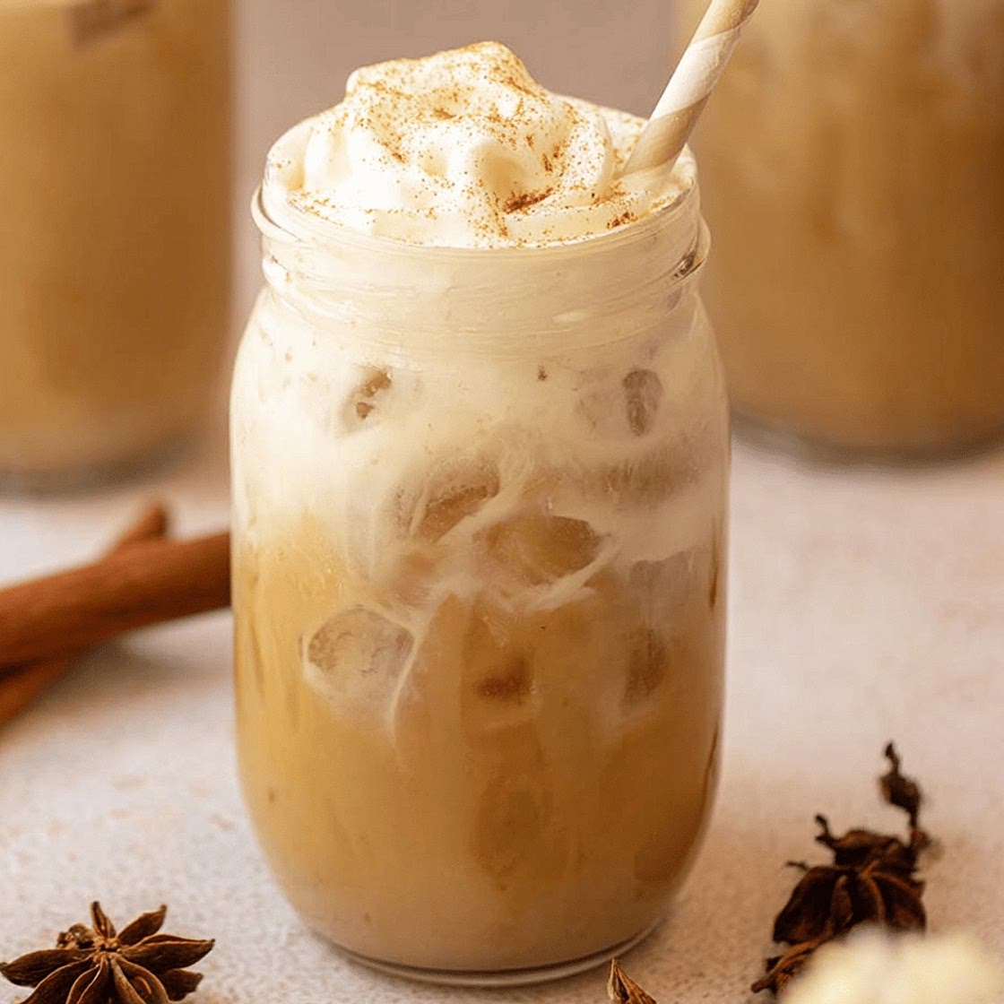 Iced Pumpkin Spice Latte Recipe | Homemade PSL