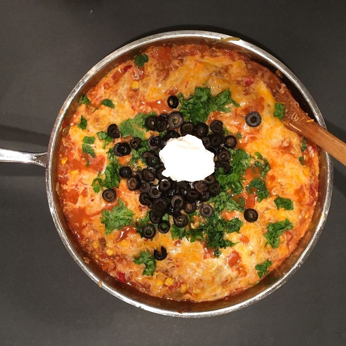 Low FODMAP One Pot Mexican Skillet 