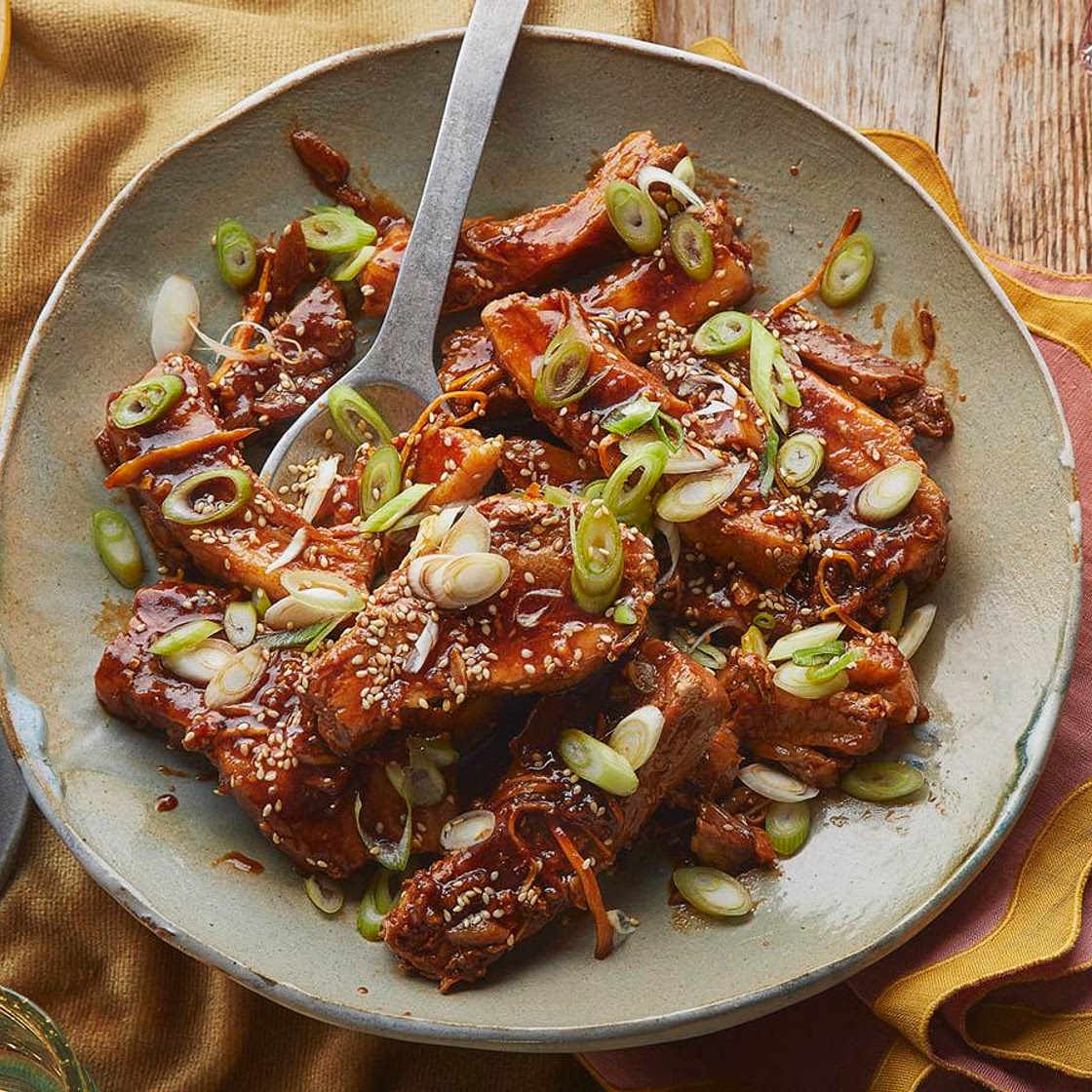 Slow cooker pork belly