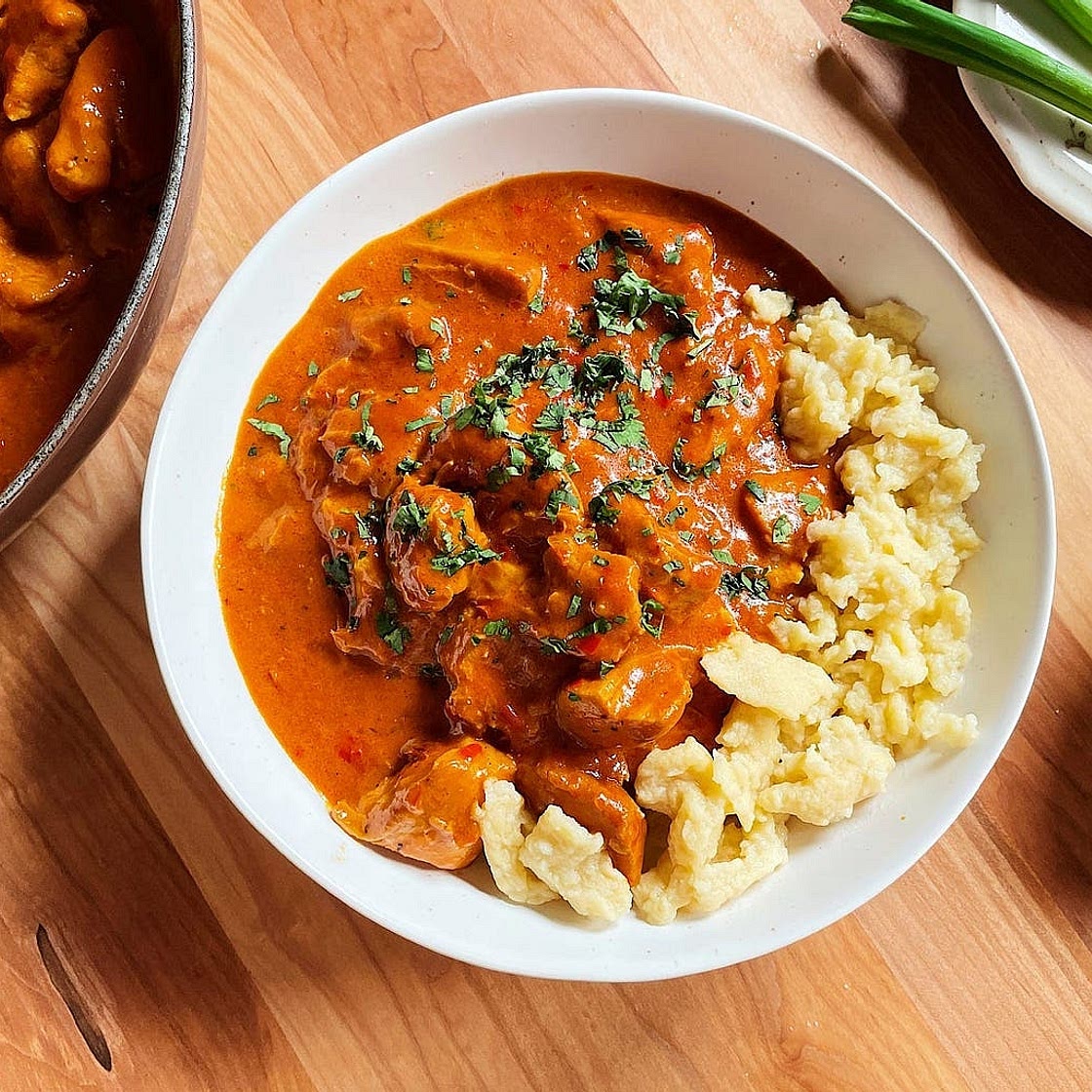 Hungarian Chicken Paprikas