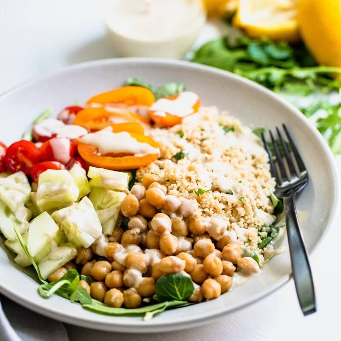 Mediterranean Couscous Bowls Recipe