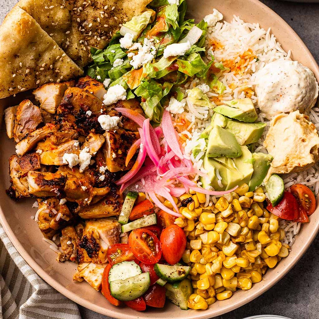 Copycat CAVA Harissa Chicken Bowls Recipe