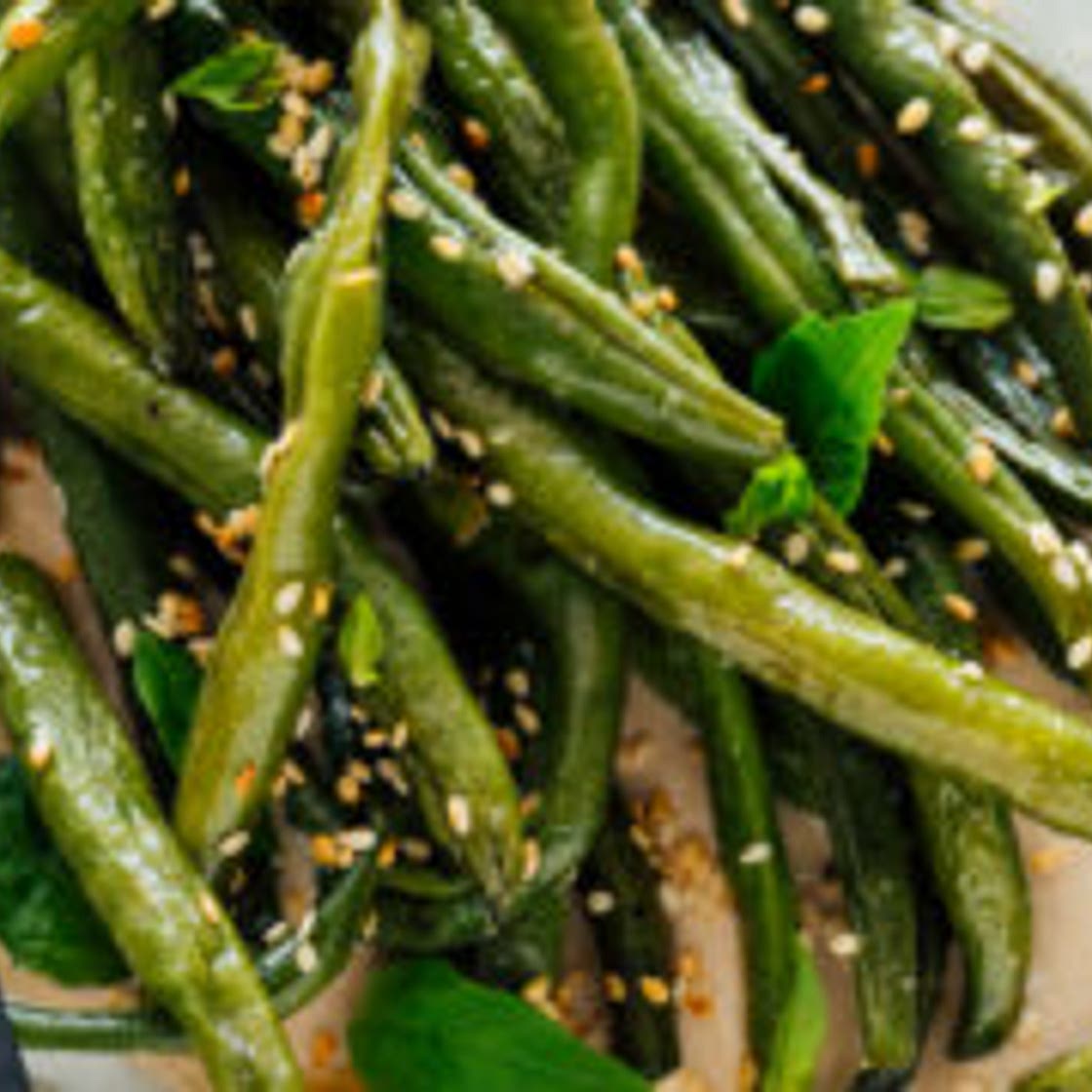 Perfect Roasted Green Beans