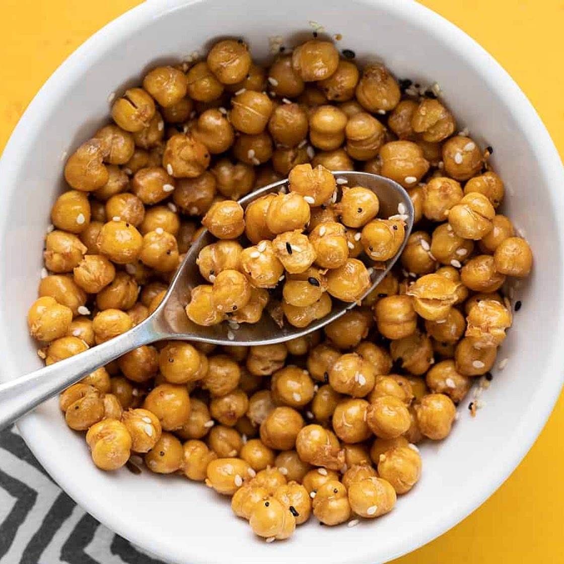 Air Fryer Chickpeas