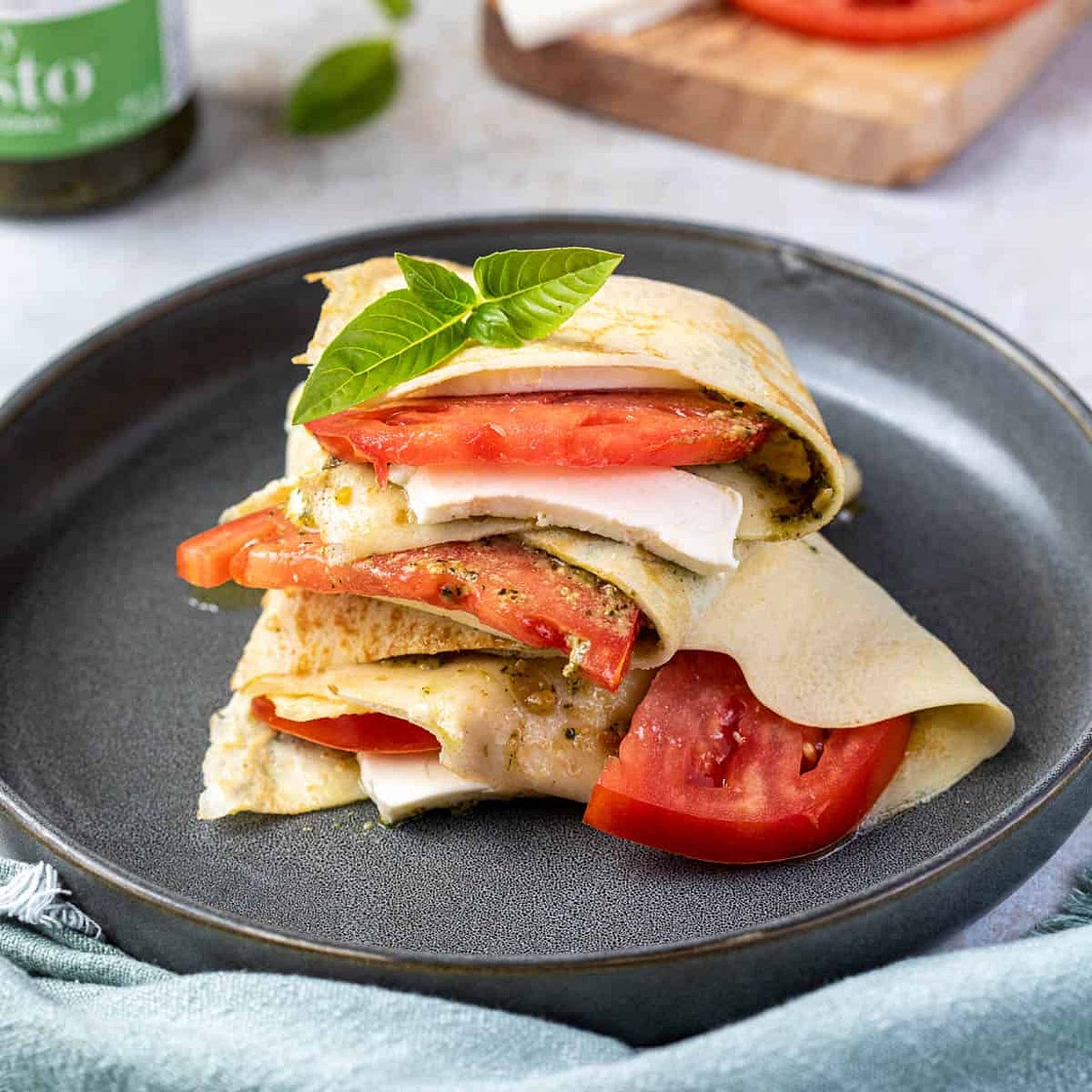 Caprese Crepes