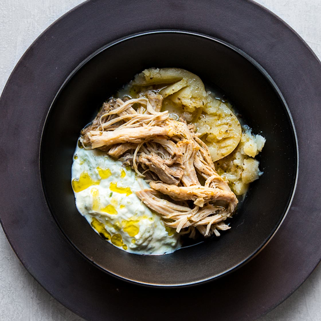 CHICKEN AND POTATOES