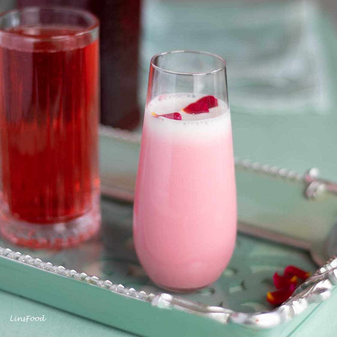 Sirap Bandung Recipe (Rose Milk)