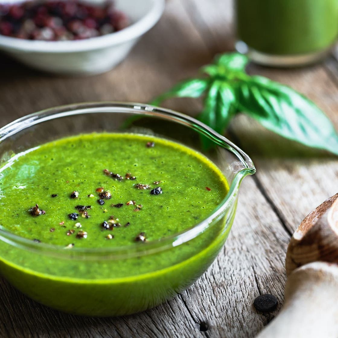 Basil Vinaigrette Dressing