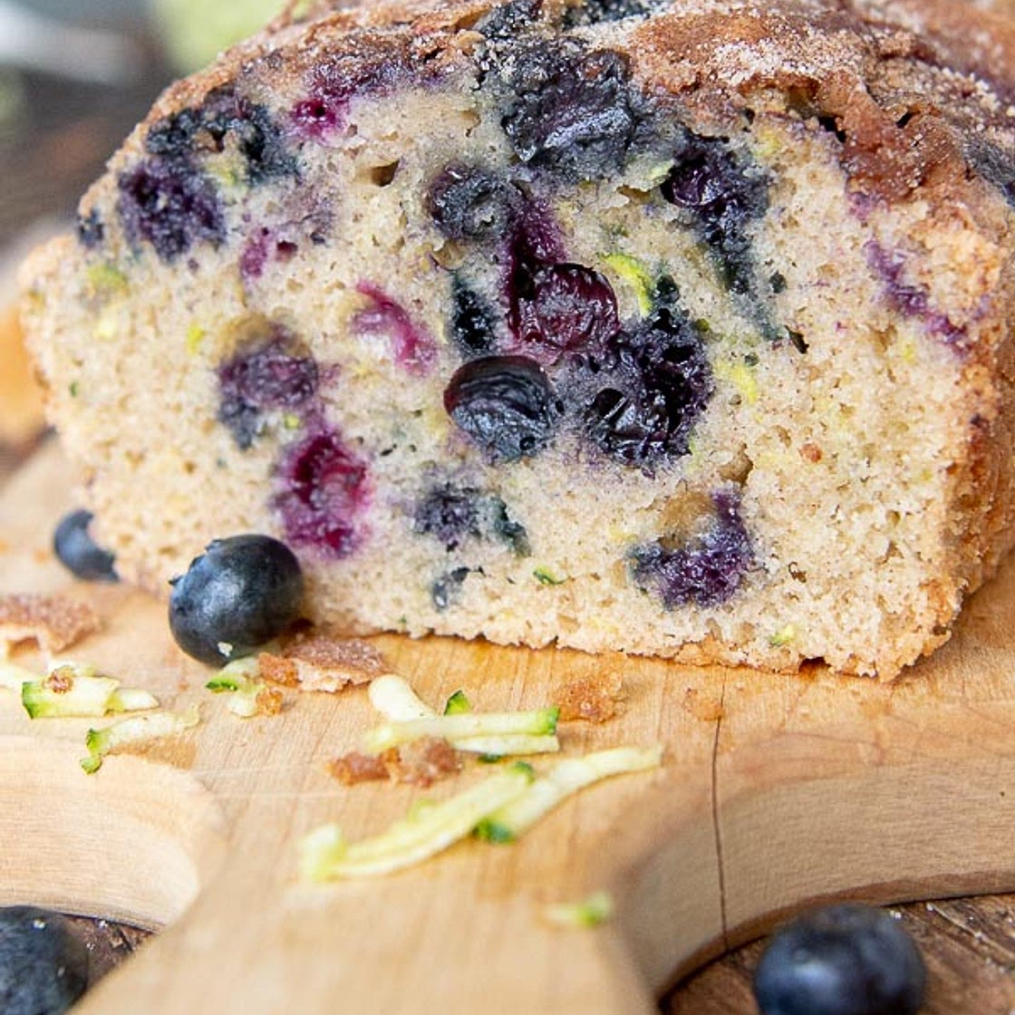 Blueberry Zucchini Bread