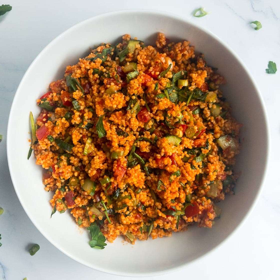 Kisir (Turkish Bulgur Salad)