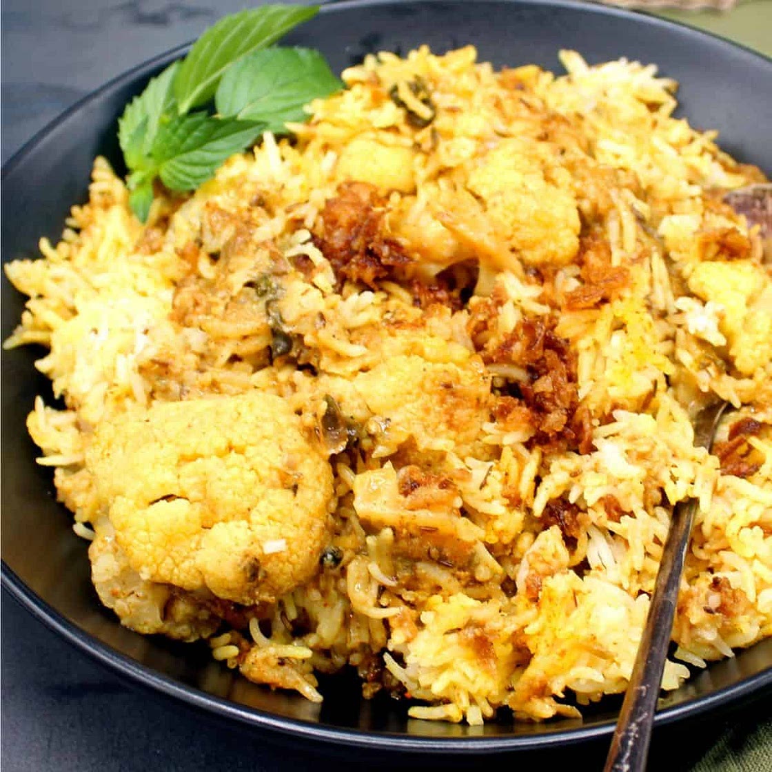 Cauliflower Biryani