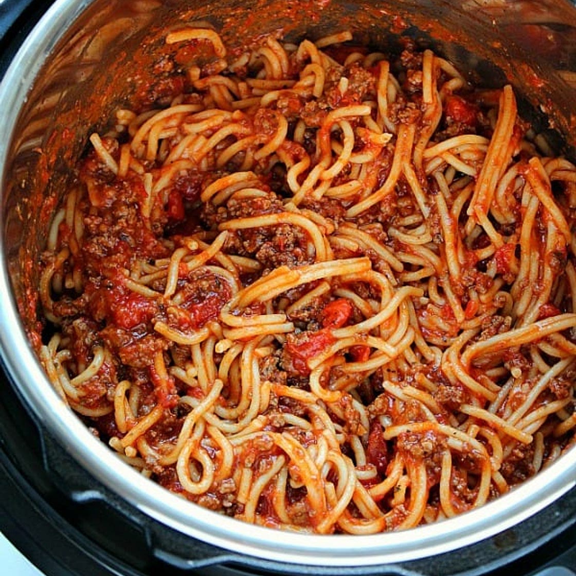 Instant Pot Spaghetti Recipe