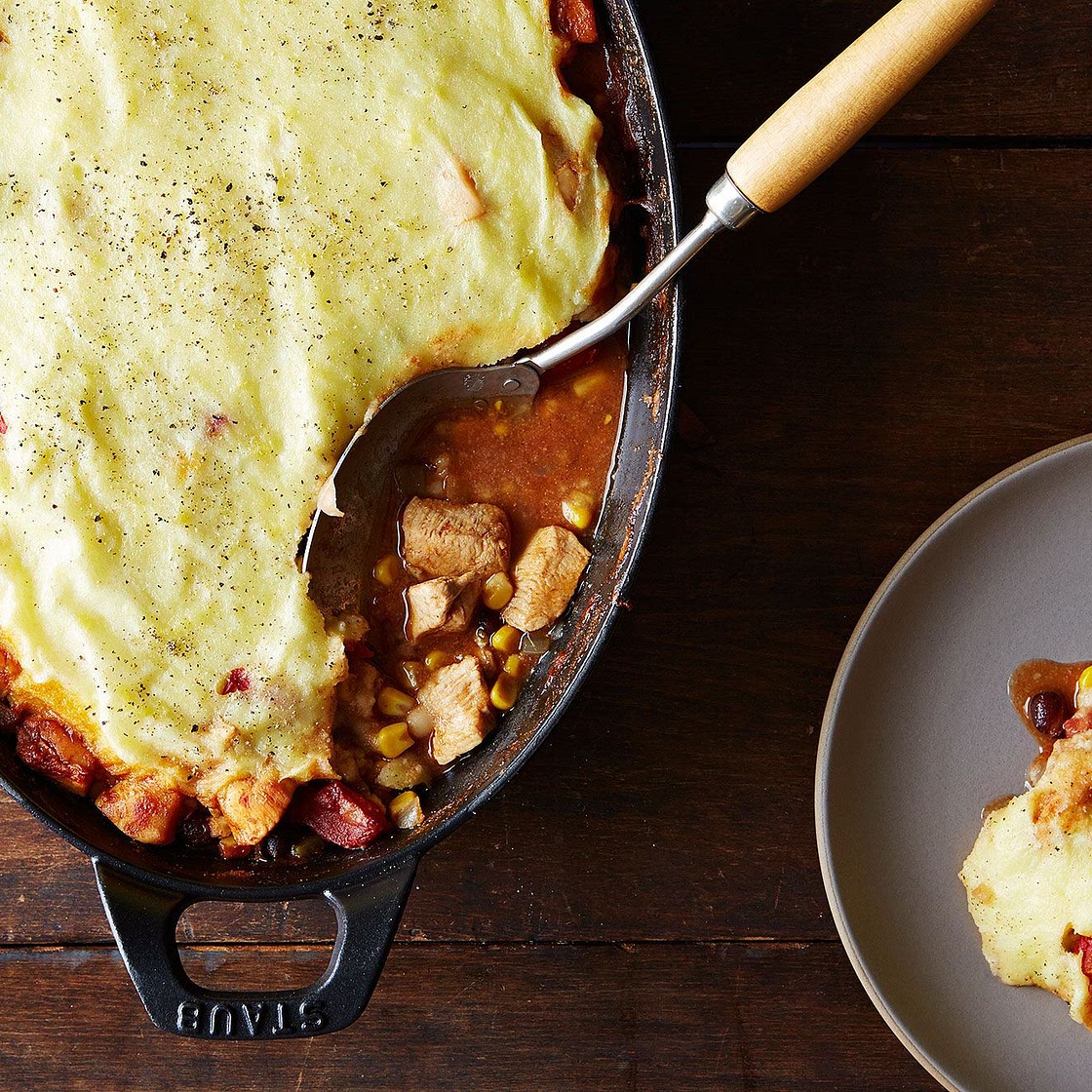 Chicken Tamale Pie