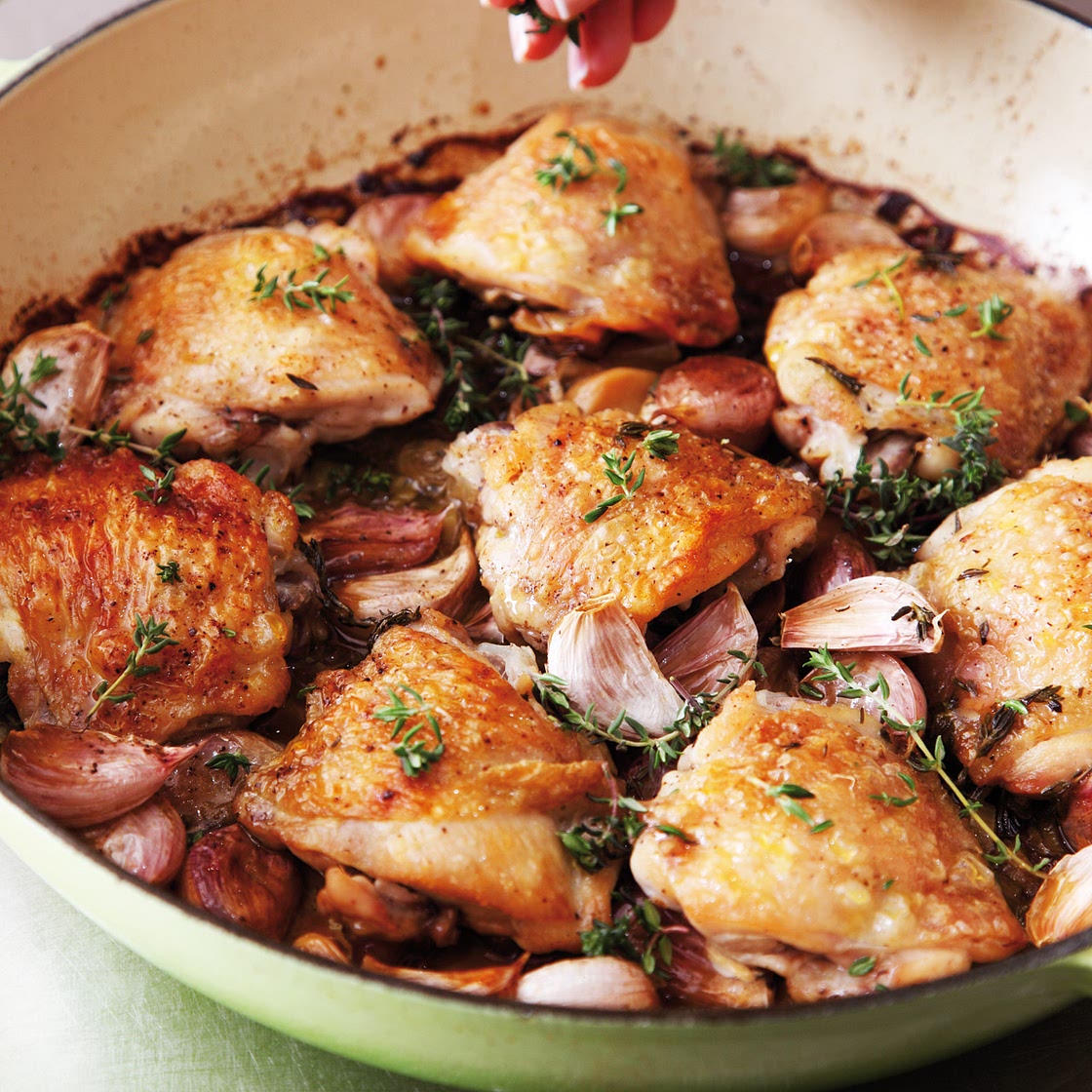 Chicken With 40 Cloves of Garlic