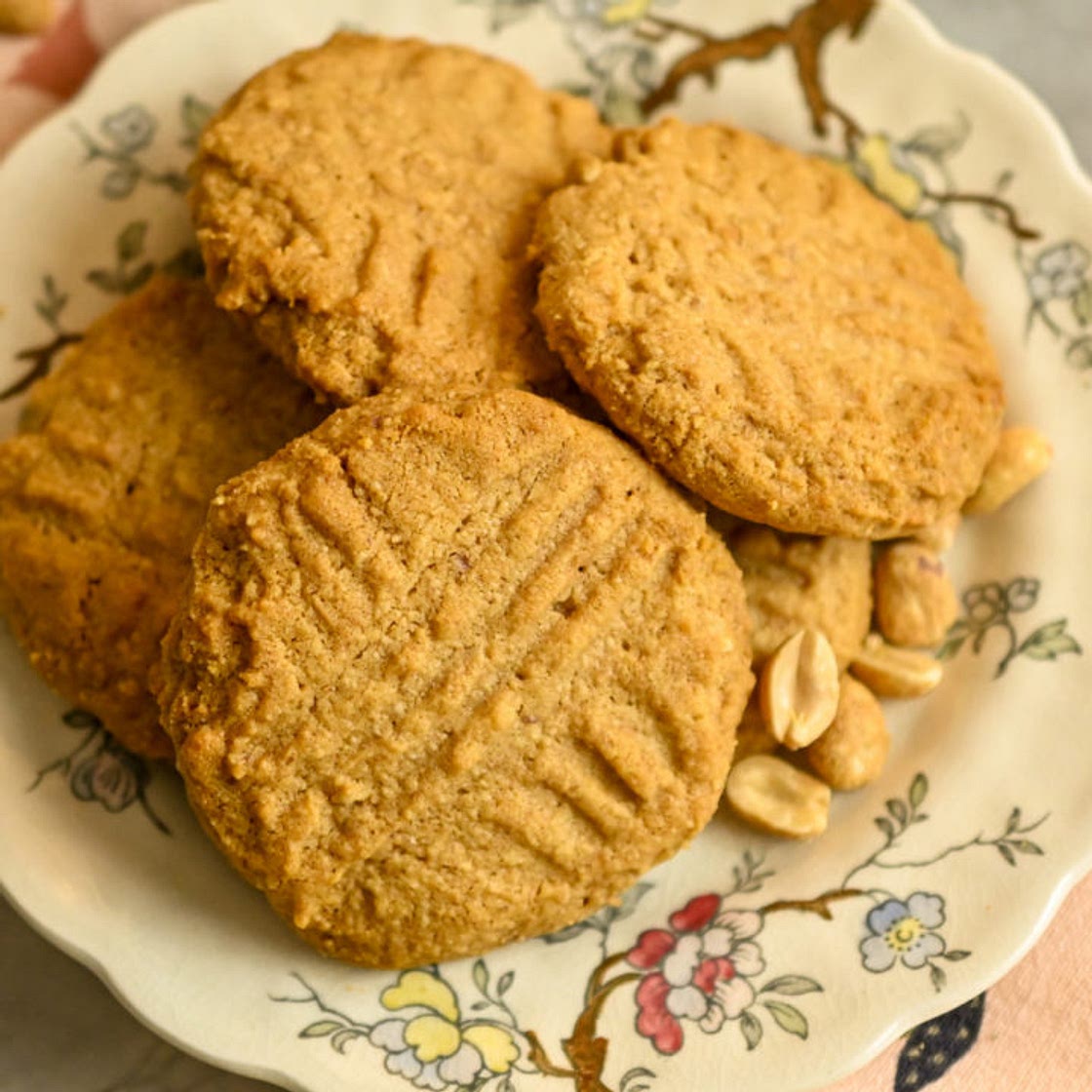 Keto Peanut Butter Cookies (Almond Flour)