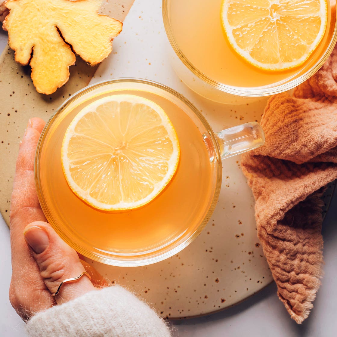 How to Make Fresh Ginger Tea