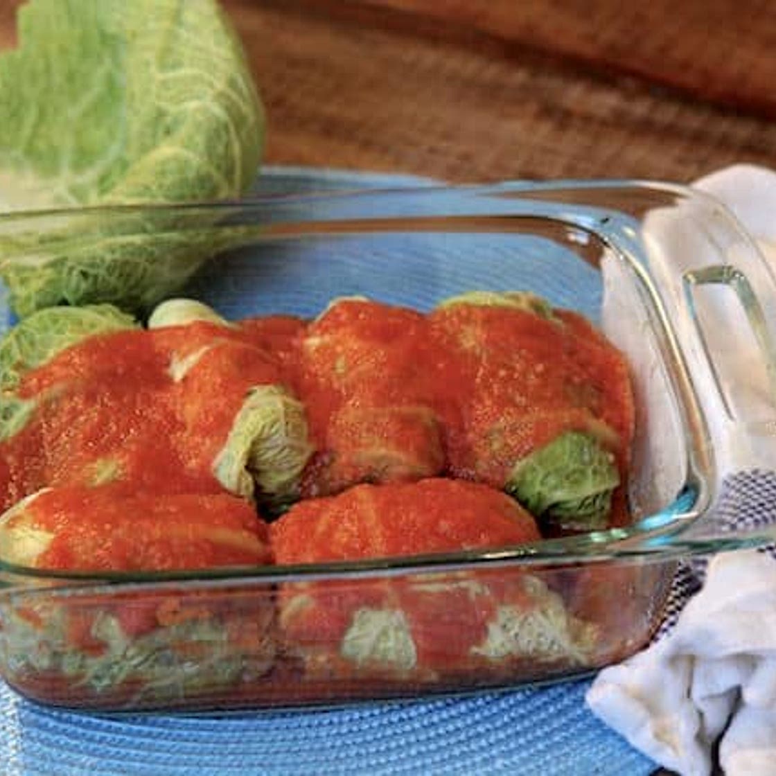Low Carb Turkey Cabbage Rolls