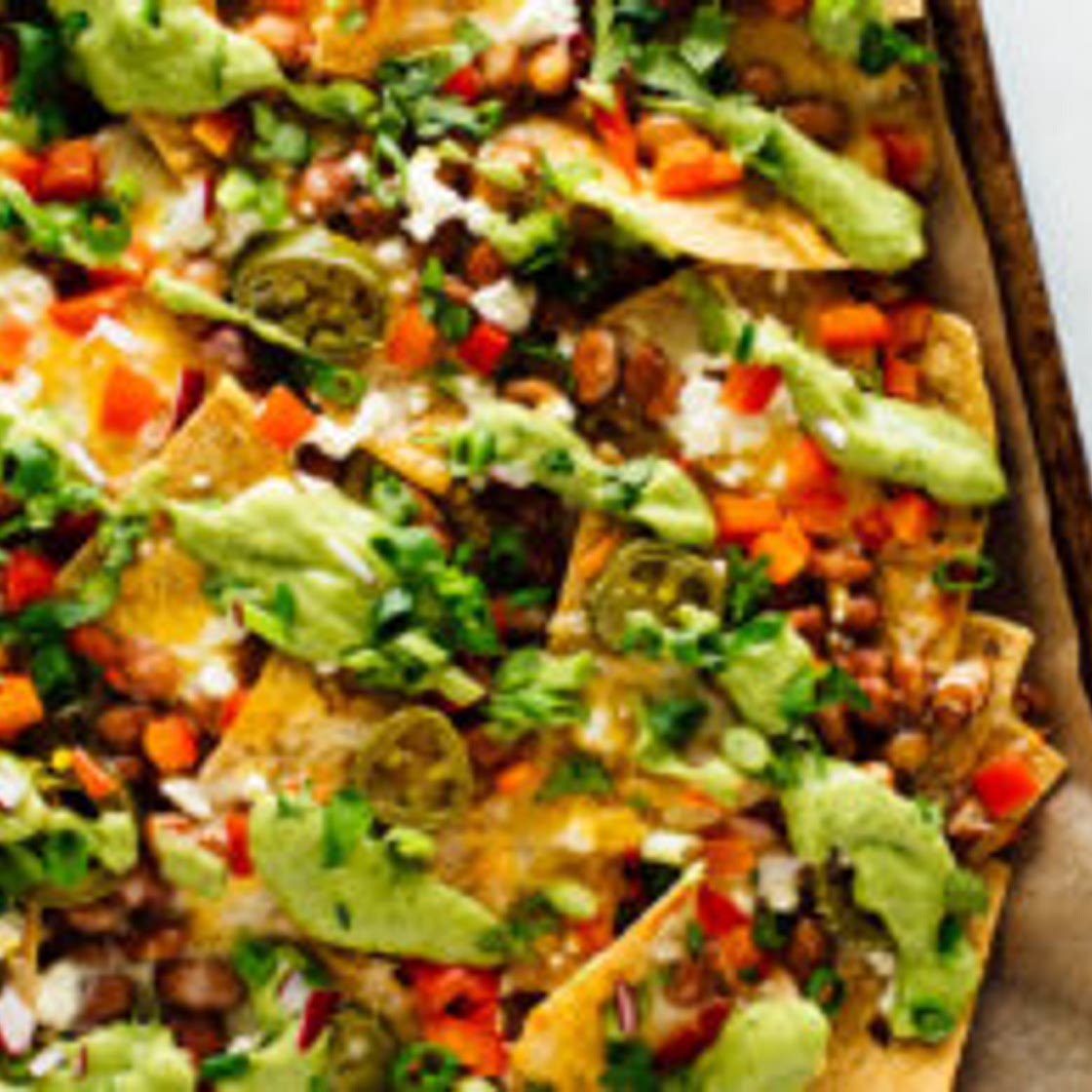 Loaded Veggie Nachos