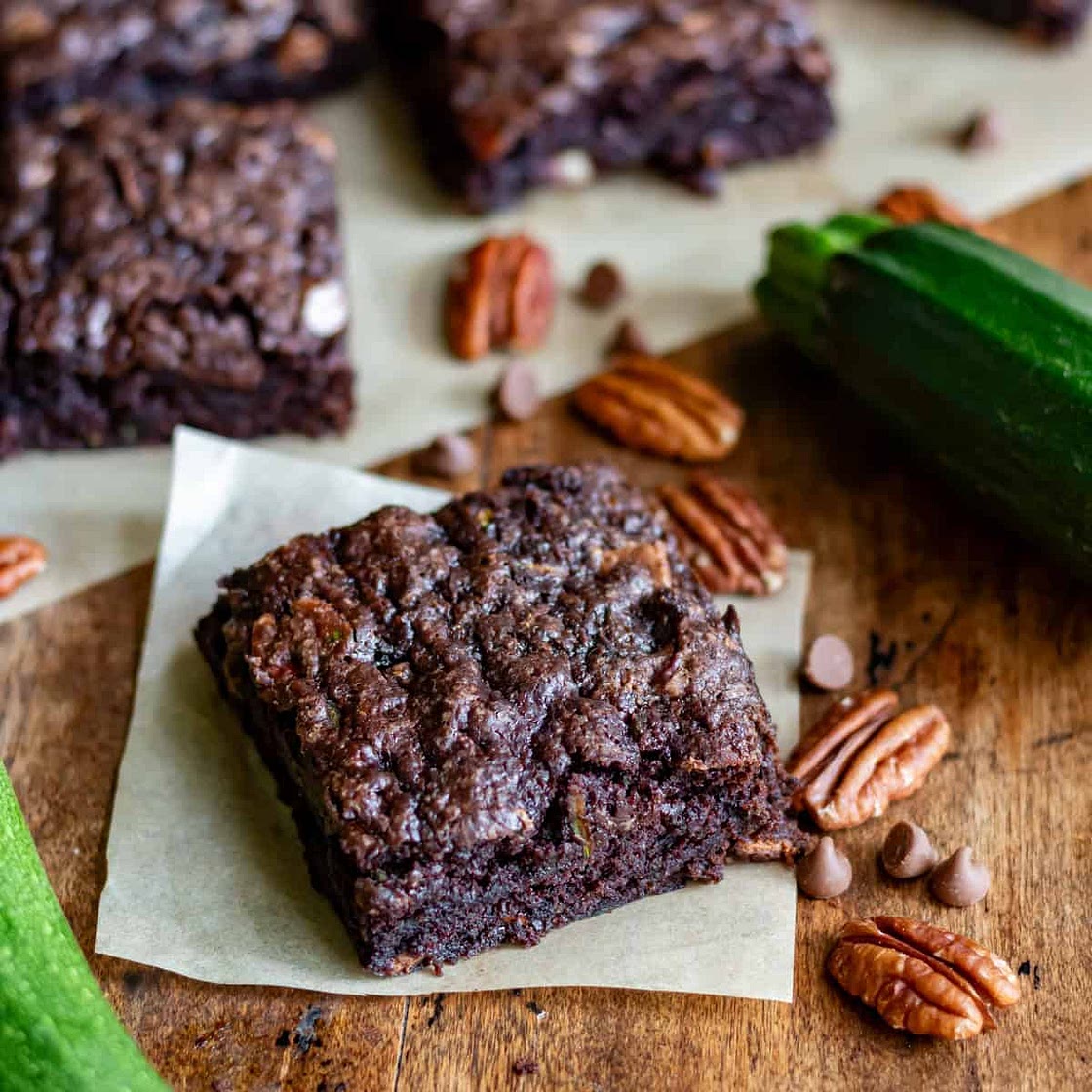 Vegan Zucchini Brownies