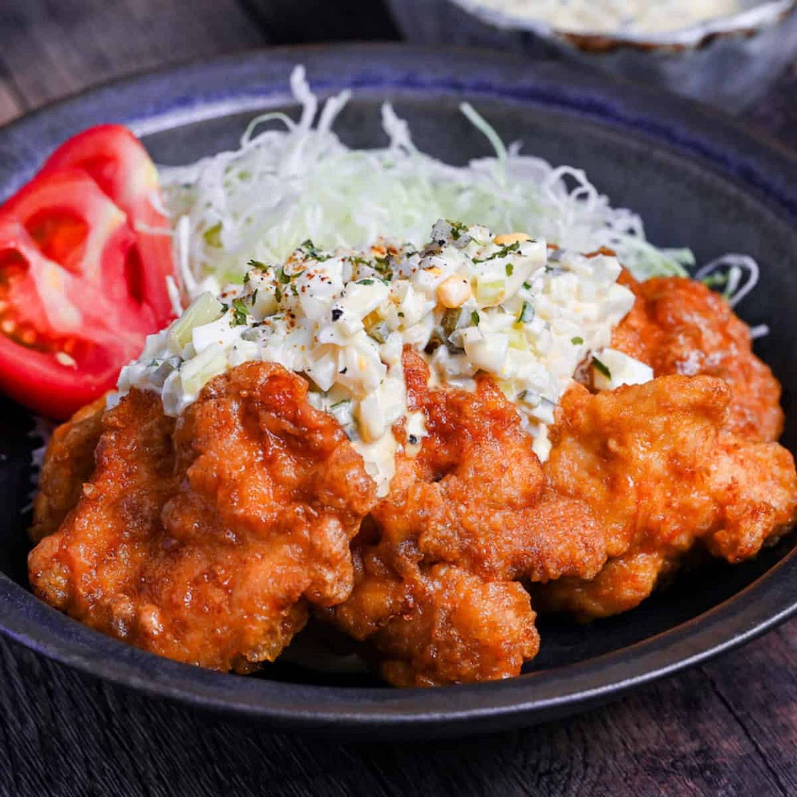 Authentic Chicken Nanban (with Japanese Tartar Sauce)