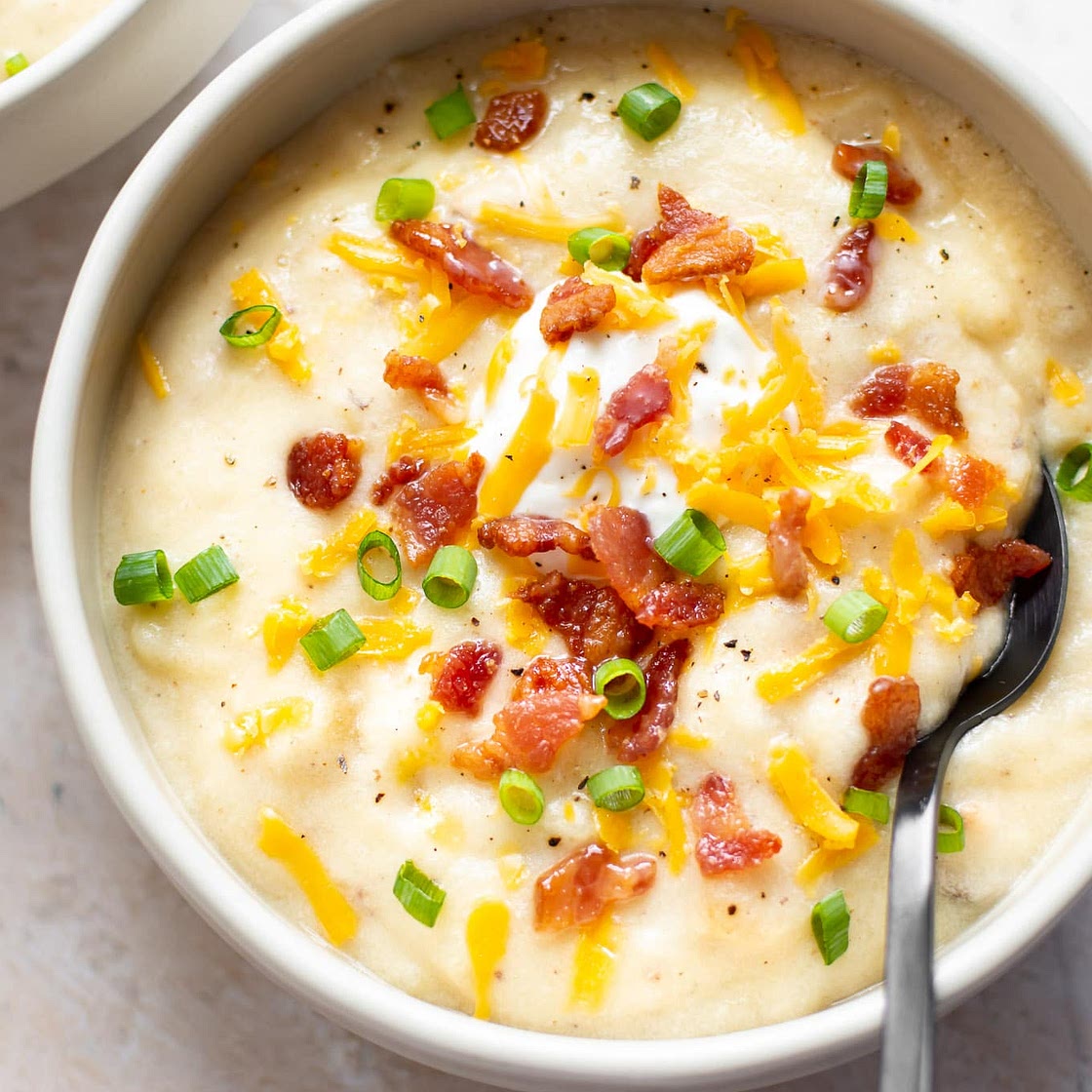 Easy Baked Potato Soup