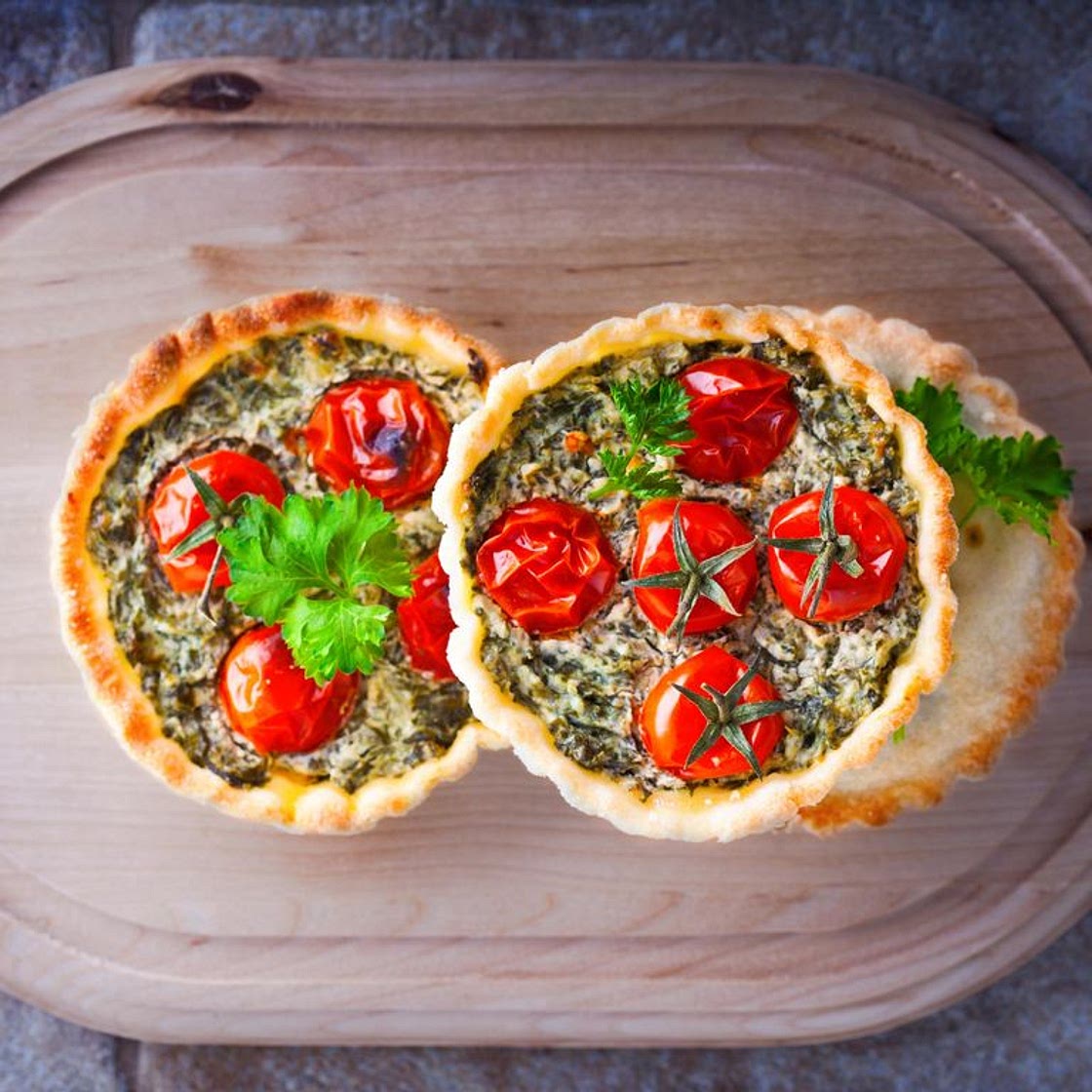 Tartelettes méditerranéennes