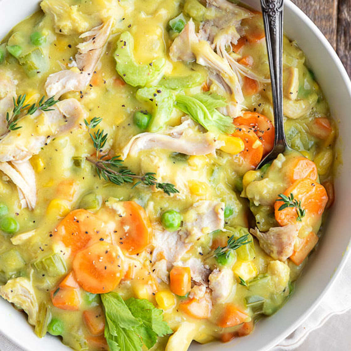 Chicken Pot Pie Soup