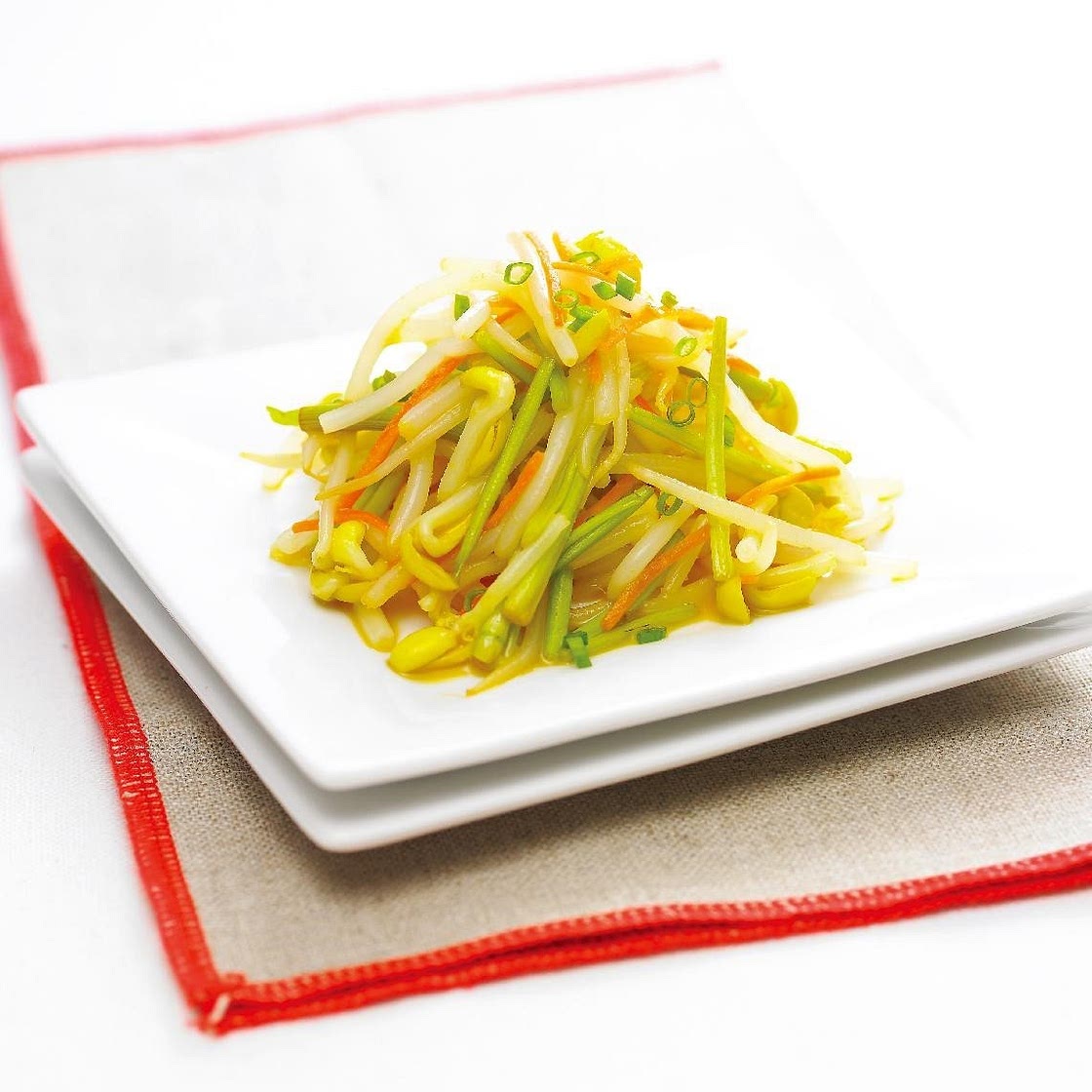 콩나물겨자채 만드는 법