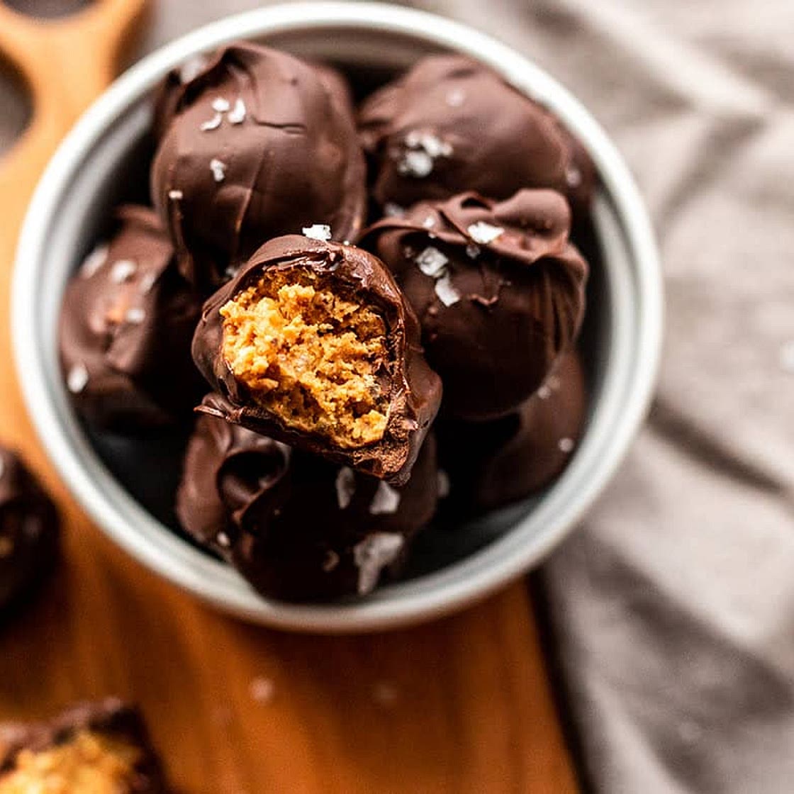 Peanut Butter Crunch Balls Recipe