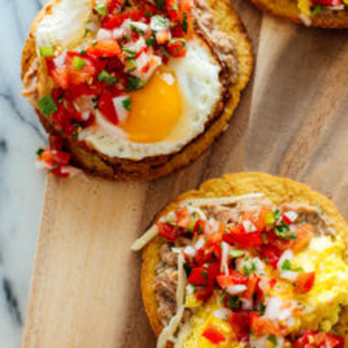 Simple Breakfast Tostadas