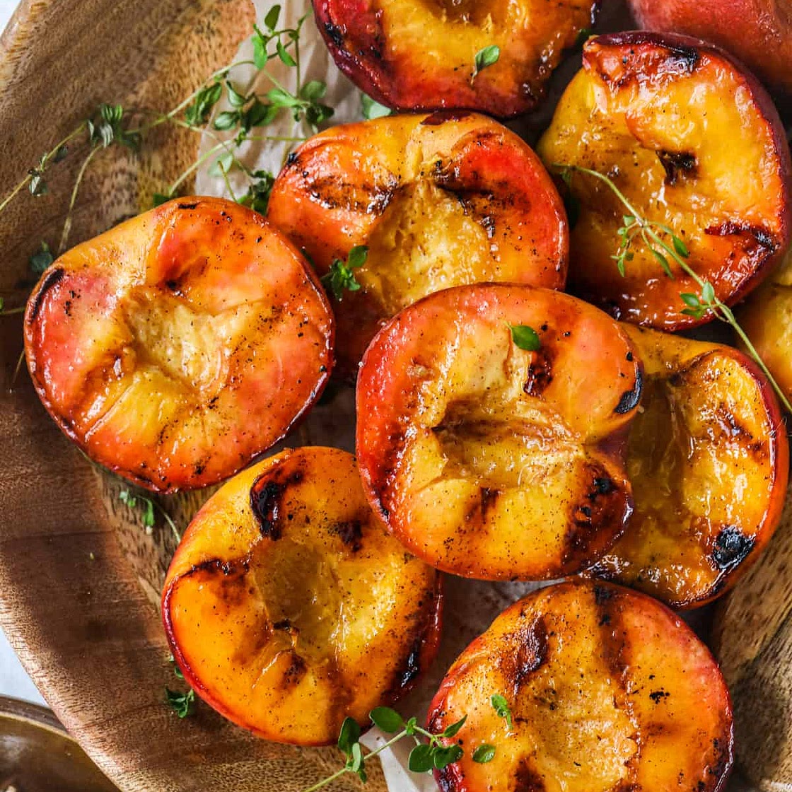 Brown Sugar Grilled Peaches