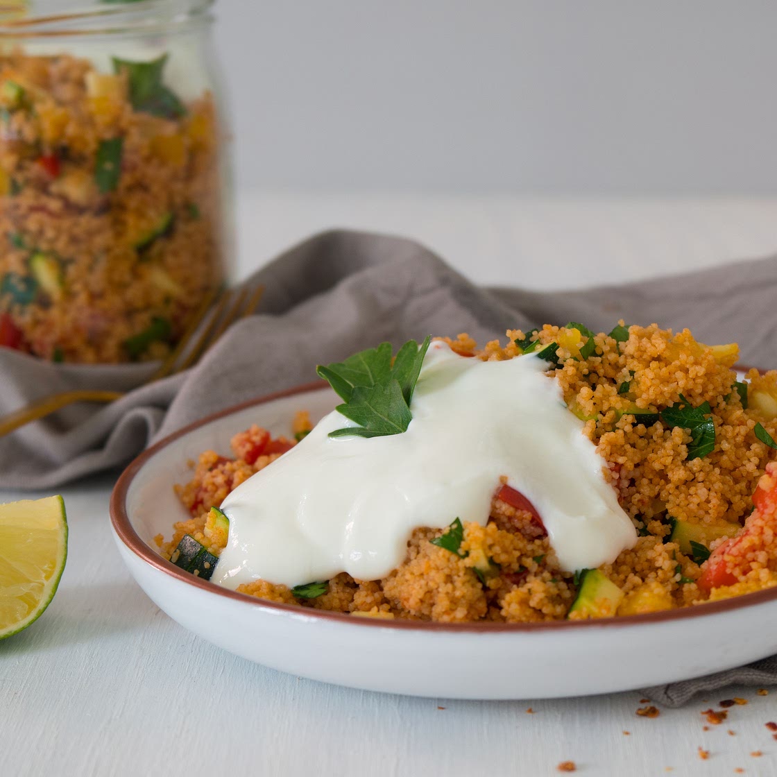 Couscous mit Sommergemüse