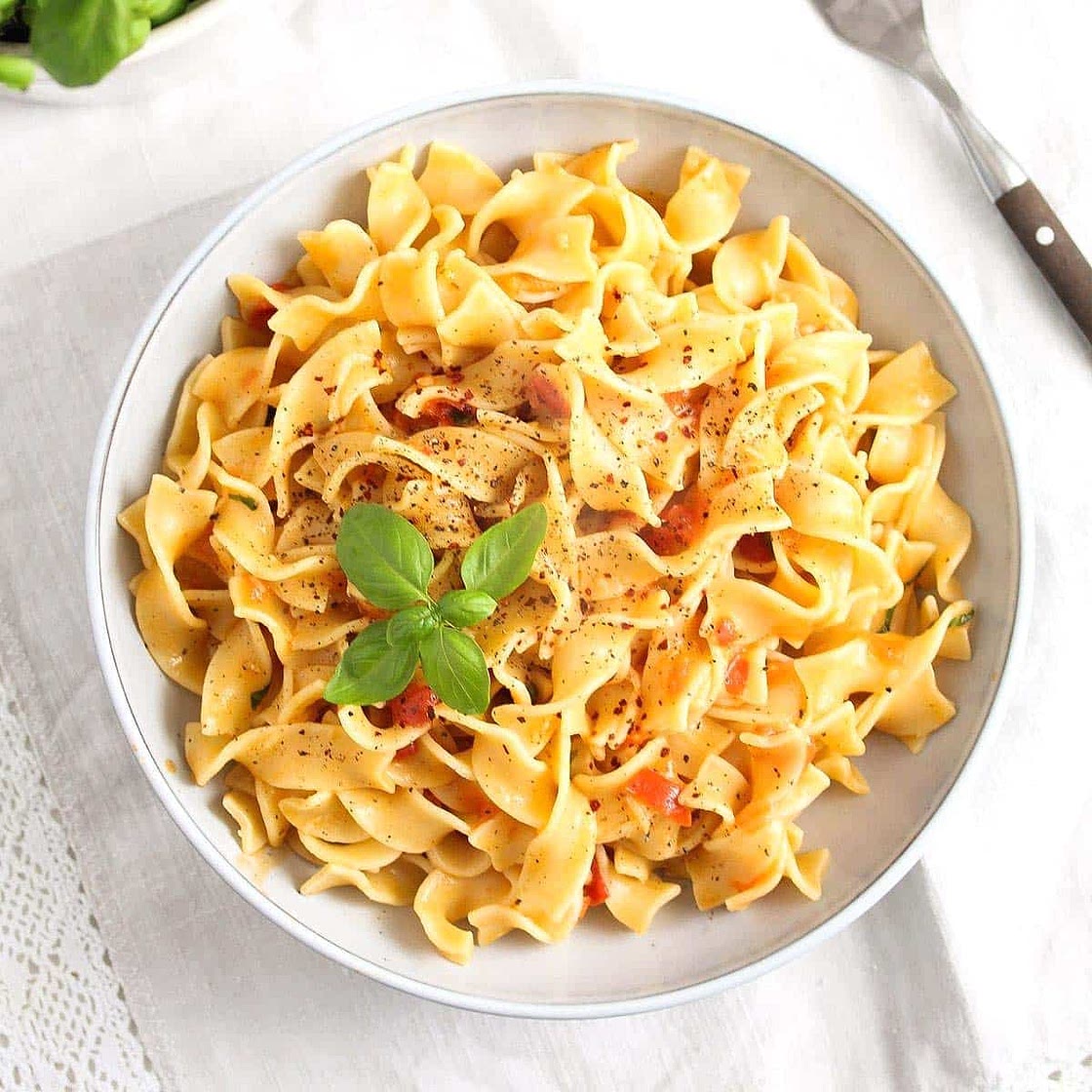 Pasta in Coconut Milk Sauce