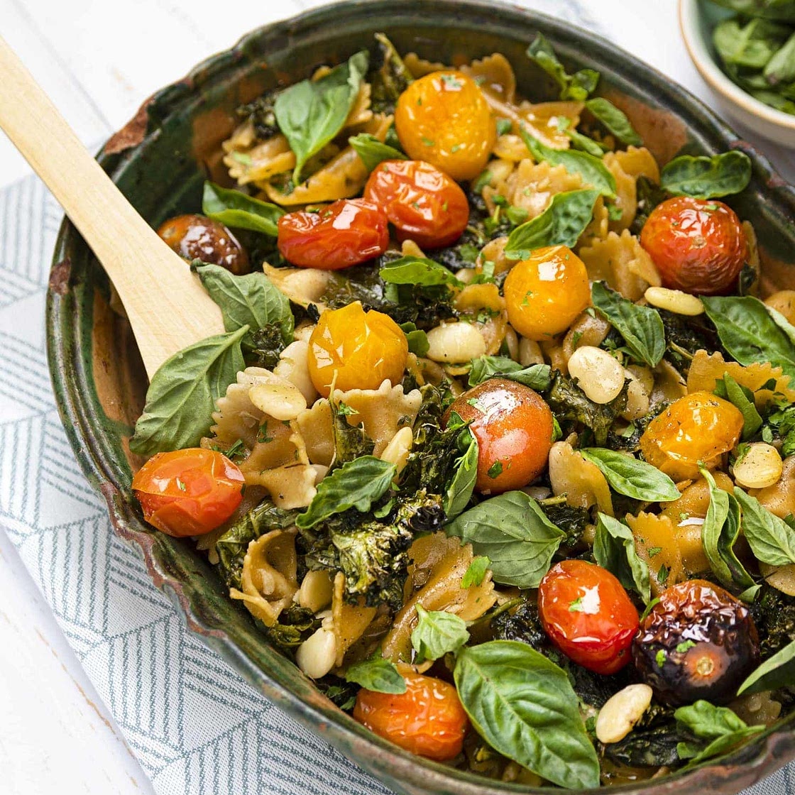 Bean and Pasta Vegetarian Casserole