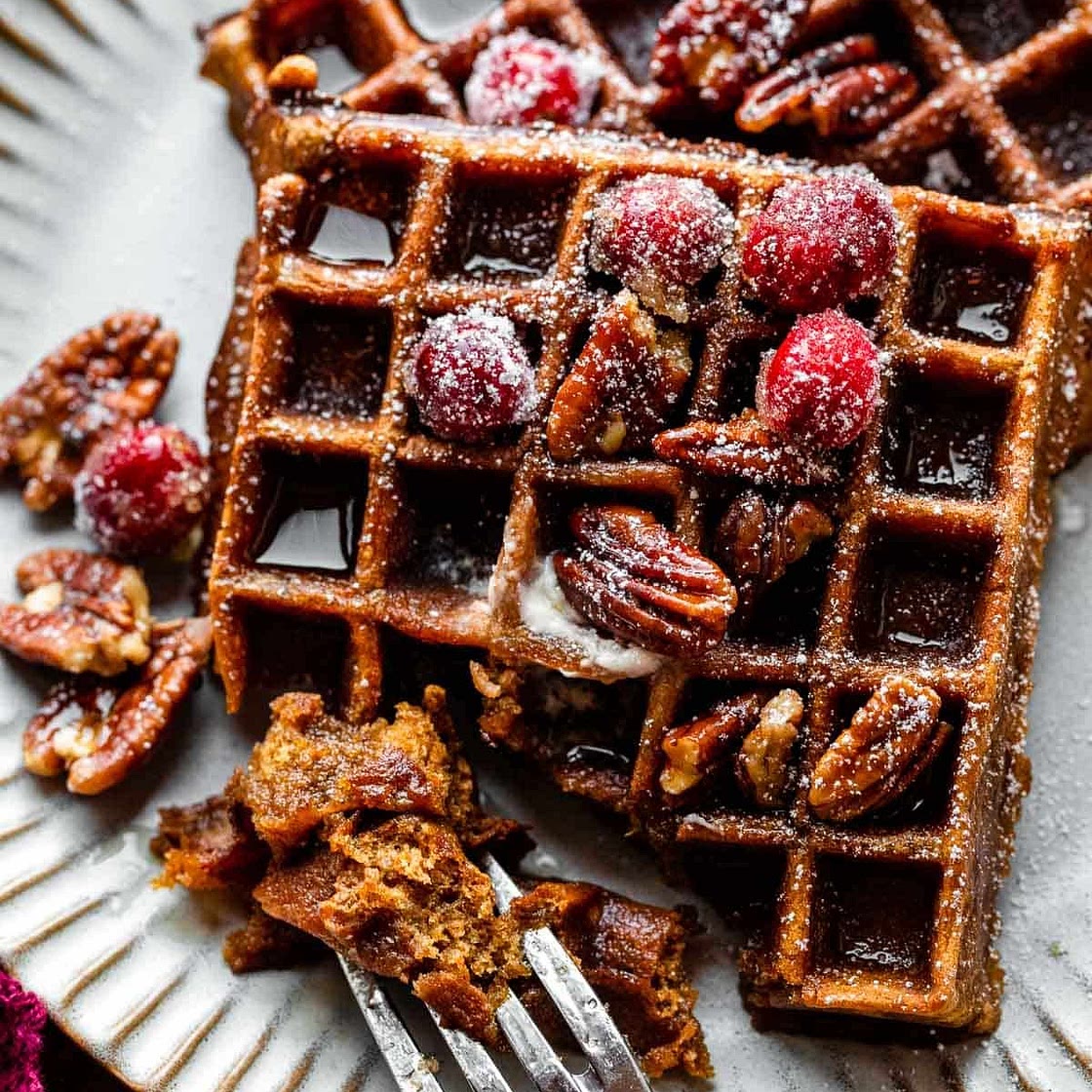 Gingerbread Waffles