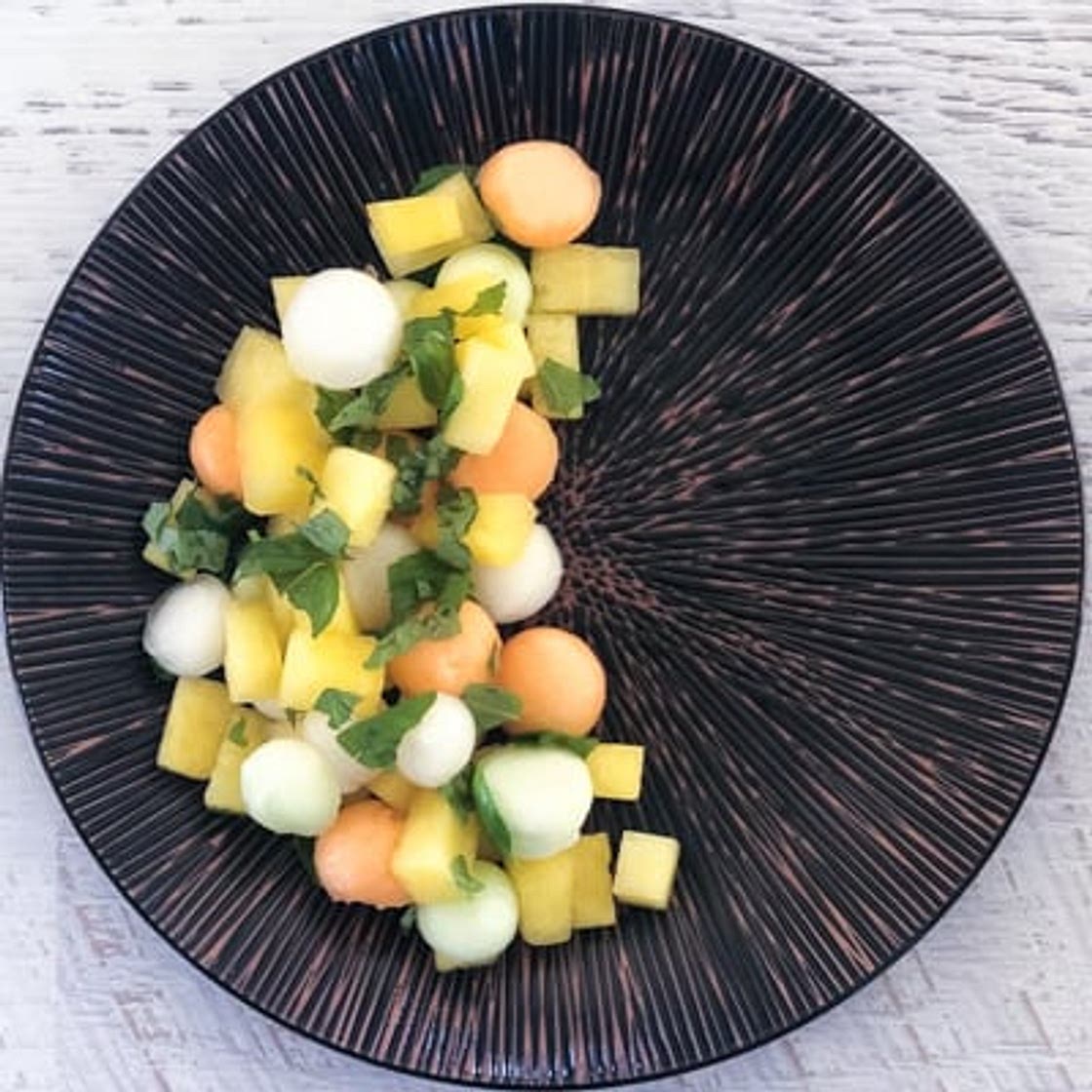 Best Watermelon Salad with Maple Syrup Dressing