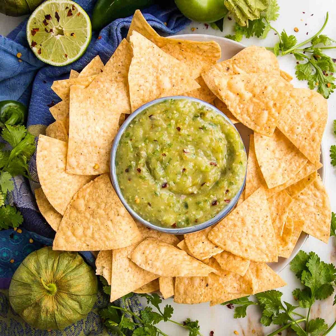 Roasted Tomatillo Salsa